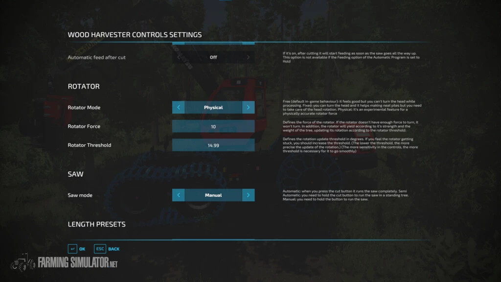 Wood Harvester Controls V Farming Simulator Mods