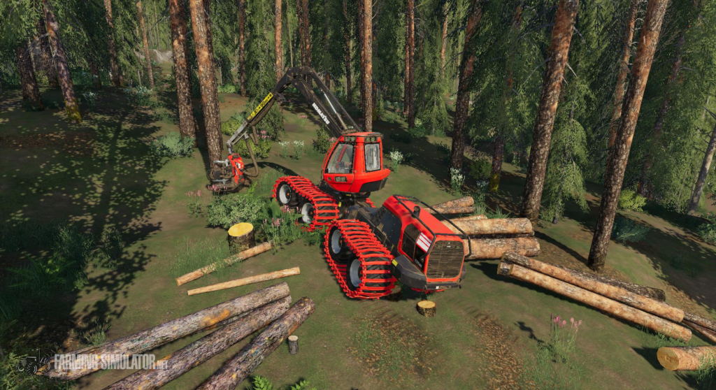 Komatsu931XC by WarBossBY v 1.0 - Farming Simulator Mods