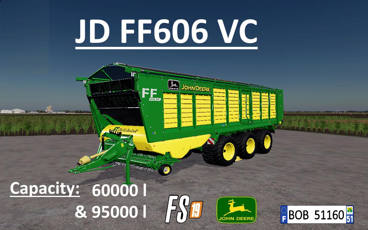 John Deere Ff606vc By Bob V 2 0 1 Farming Simulator Mods