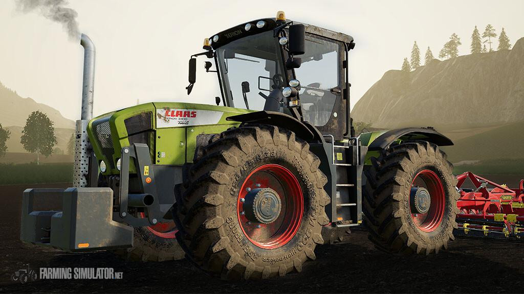 Claas Xerion 3000 Series V 10 Fs19 Tractors 9940