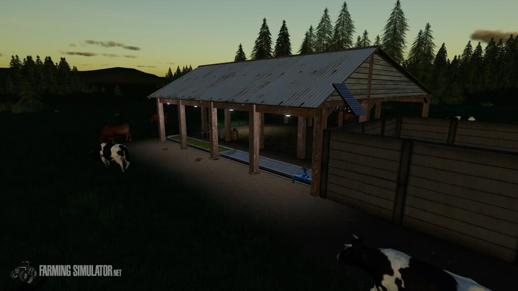 Open Cow Pasture V 1.1.1.1 - Fs19 Objects