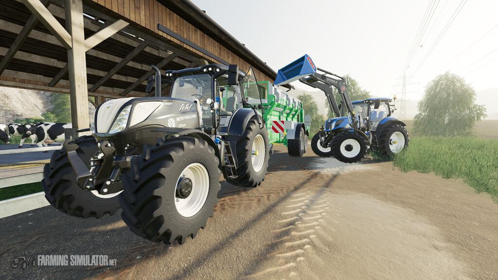 New Holland T Swb Lwb V Fs Tractors