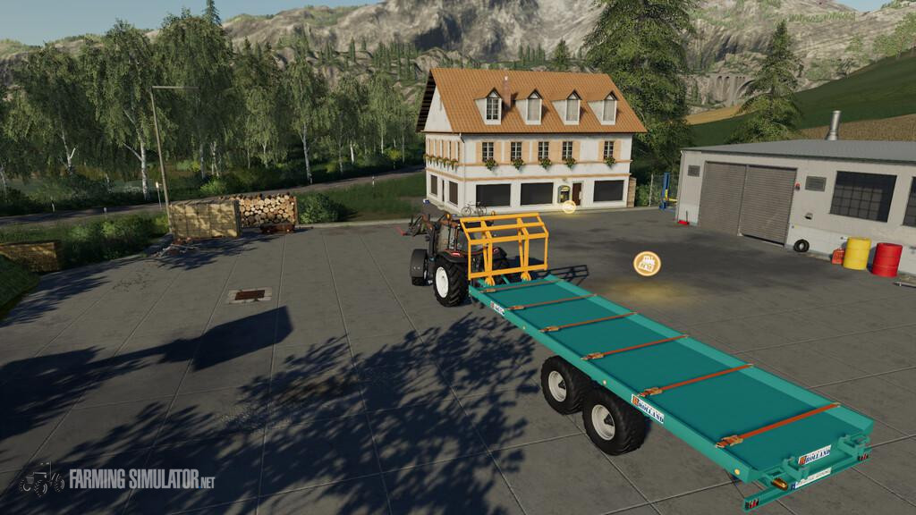 Rolland Bale Trailer v 1.0 - FS19 Trailers