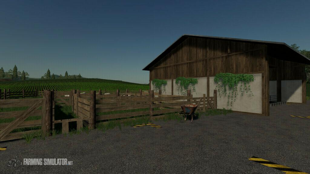 Timbered Farmpack v 1.0.2 - FS19 Objects