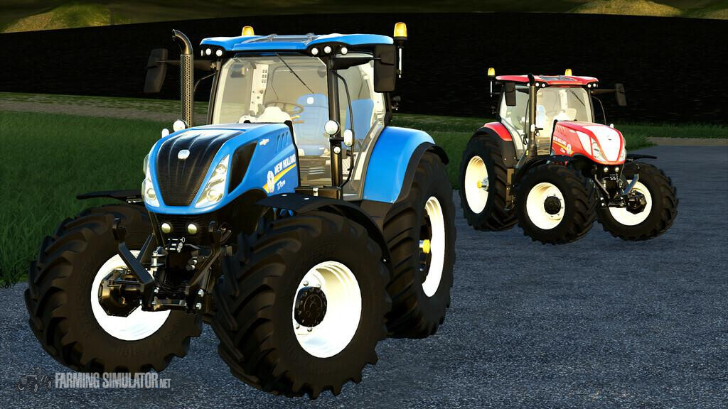 New Holland T7 Series v 1.2 - FS19 Tractors