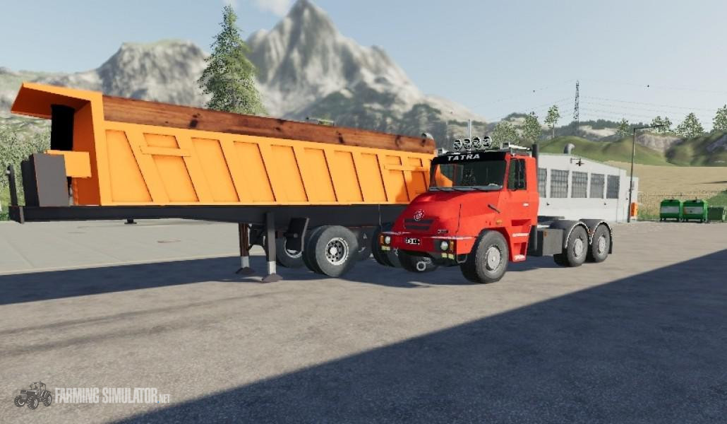 Tatra Jamal + naves v 1.0 - FS19 Trucks