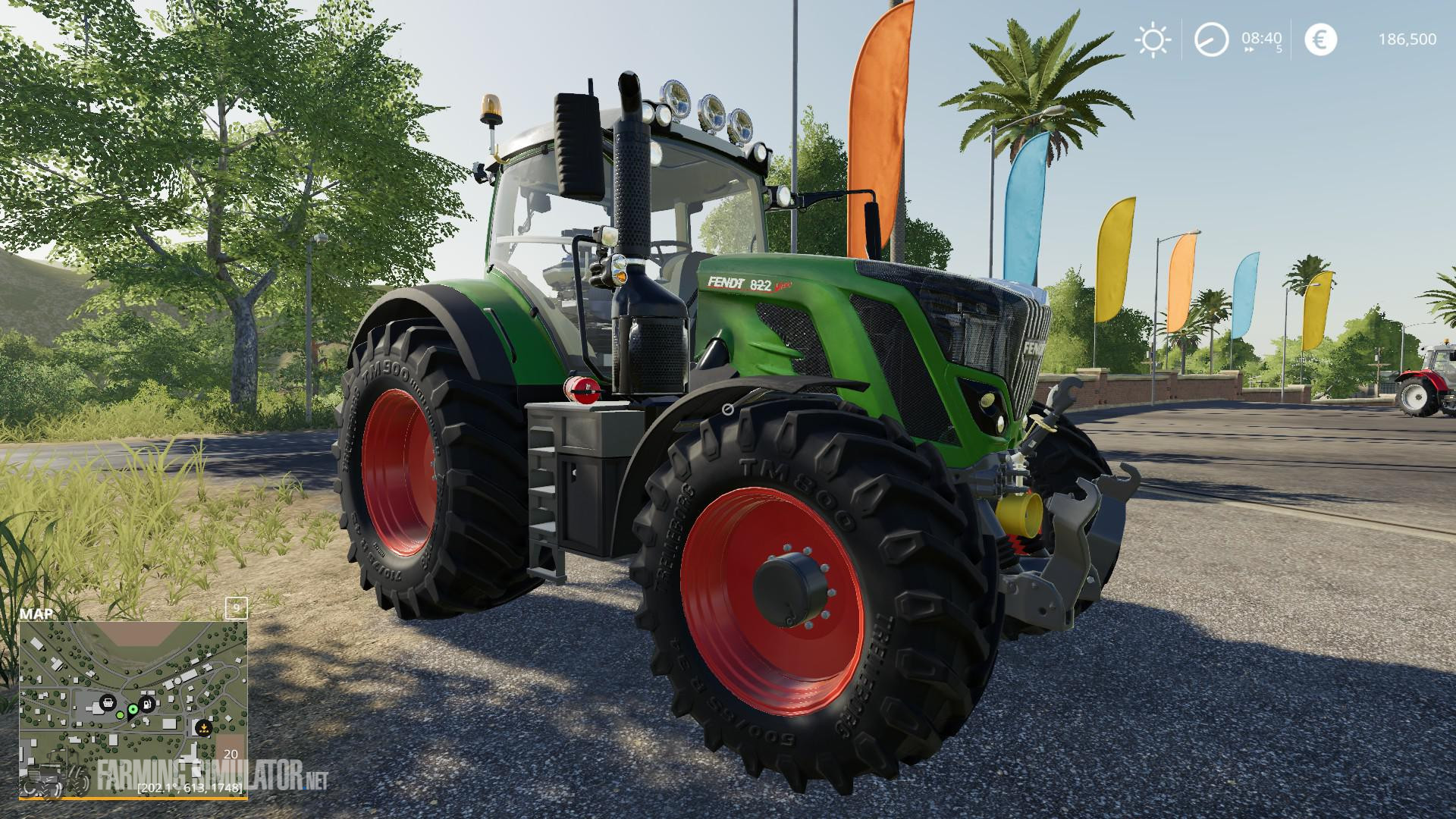 Fendt 800 TMS BY EL-MODDING v 1.1 - FS19 Tractors