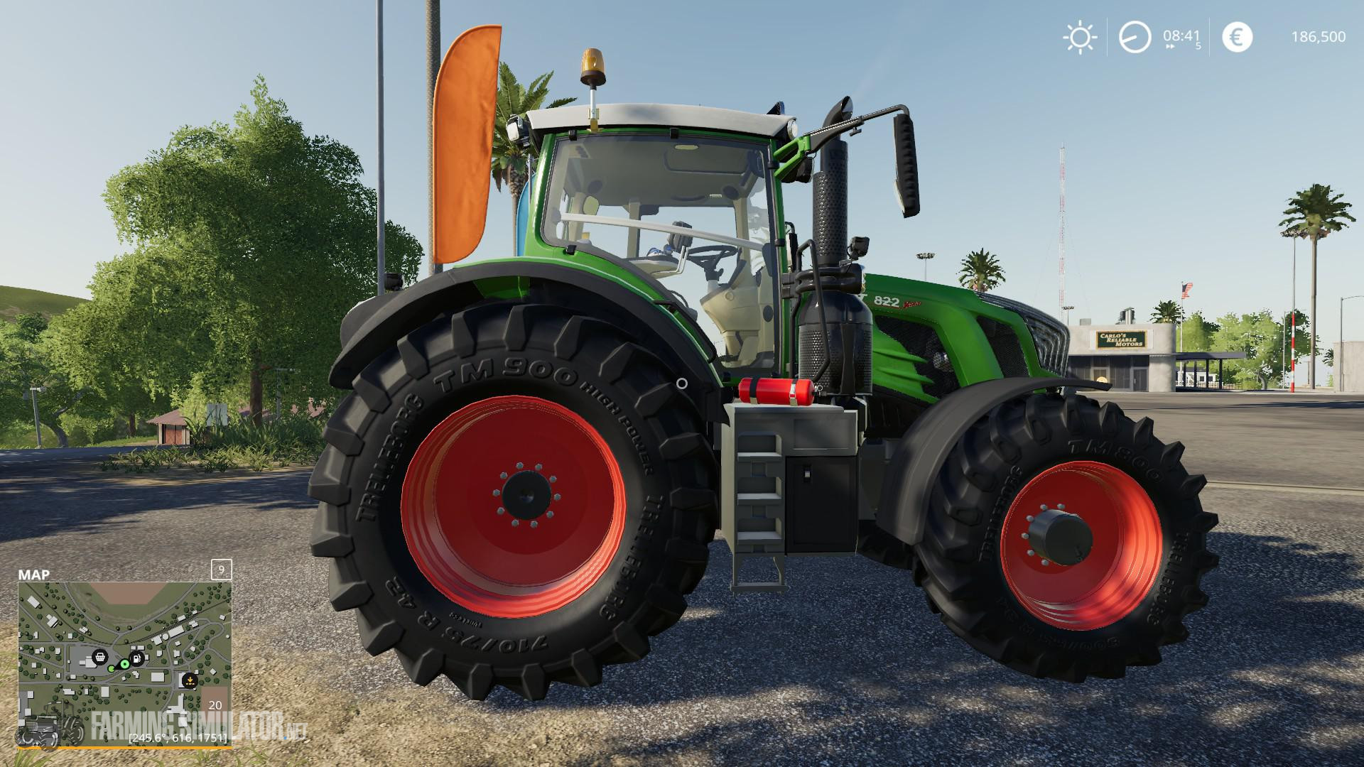 Fendt 800 TMS BY EL-MODDING v 1.1 - FS19 Tractors