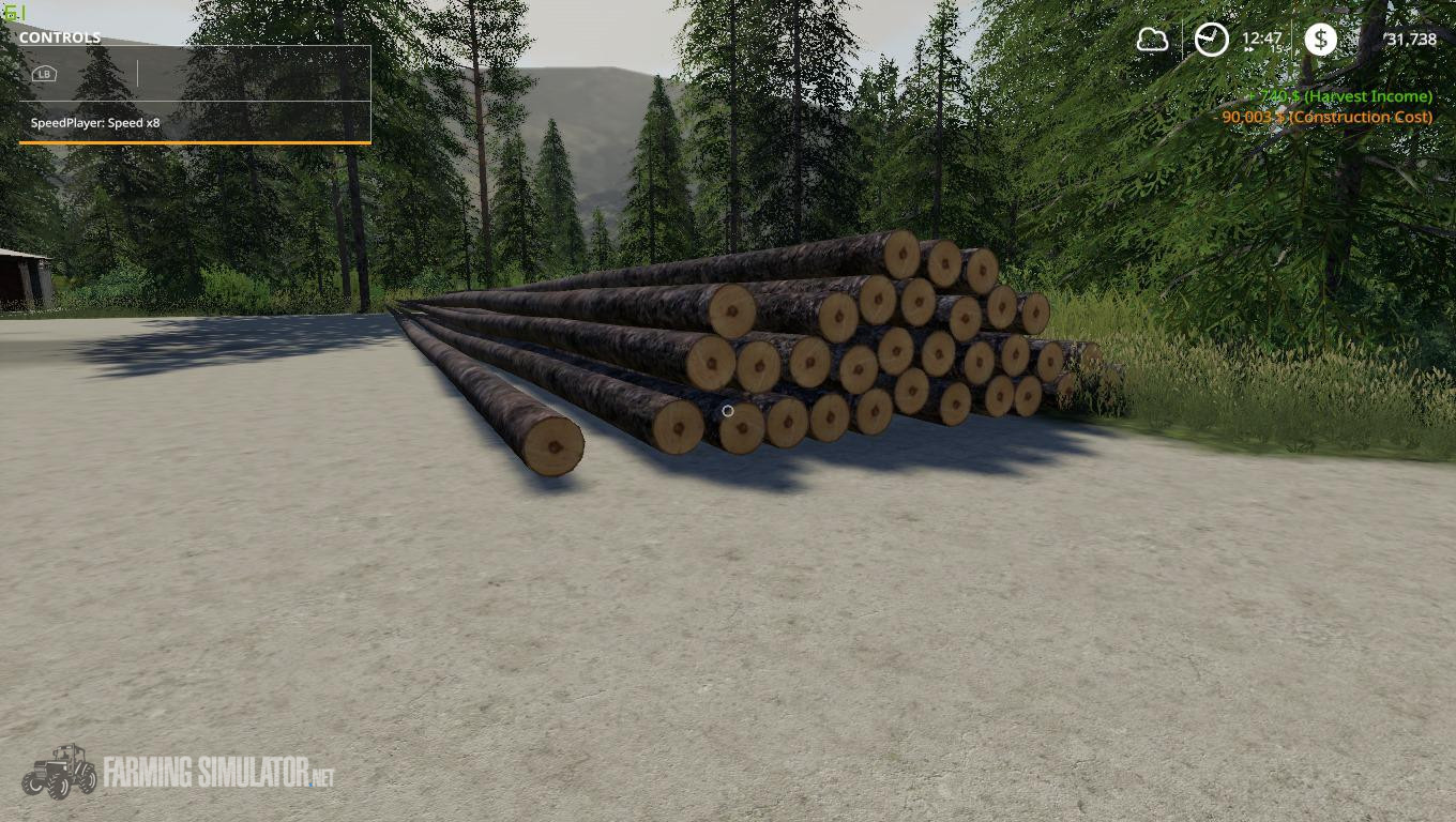 Spruce Logs