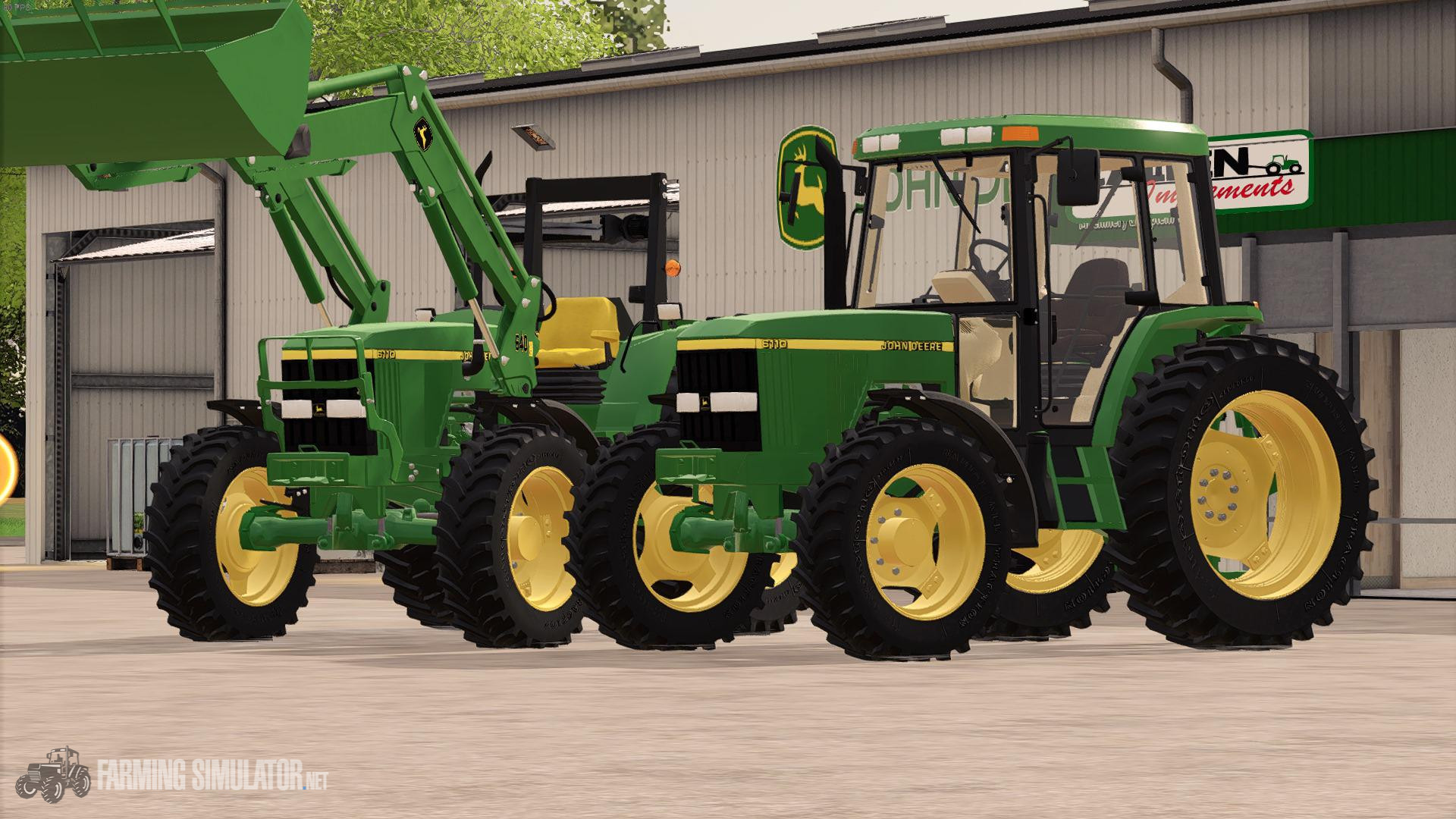 John Deere 6010 Series Open Station v 1.0 - FS19 Mod Packs