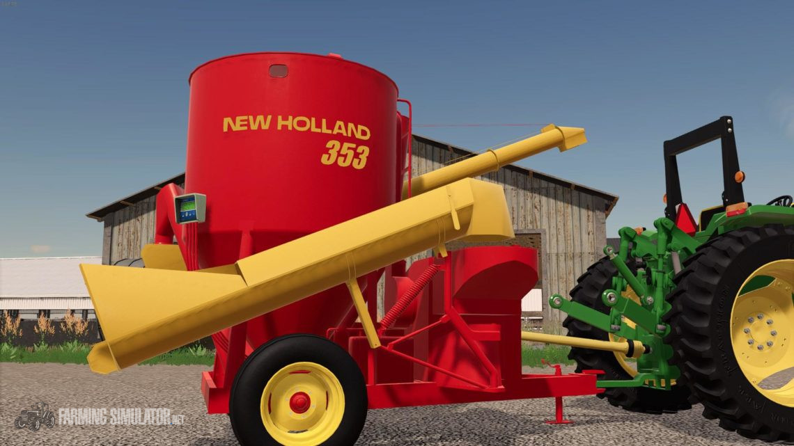 Ls New Holland Grinder Mixer V Farming Simulator Mod Sexiezpix Web Porn