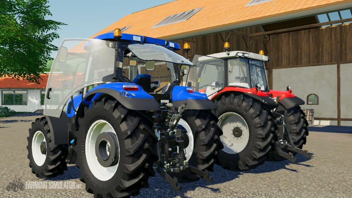 New Holland T6000 Series V 1.0 - Fs19 Tractors