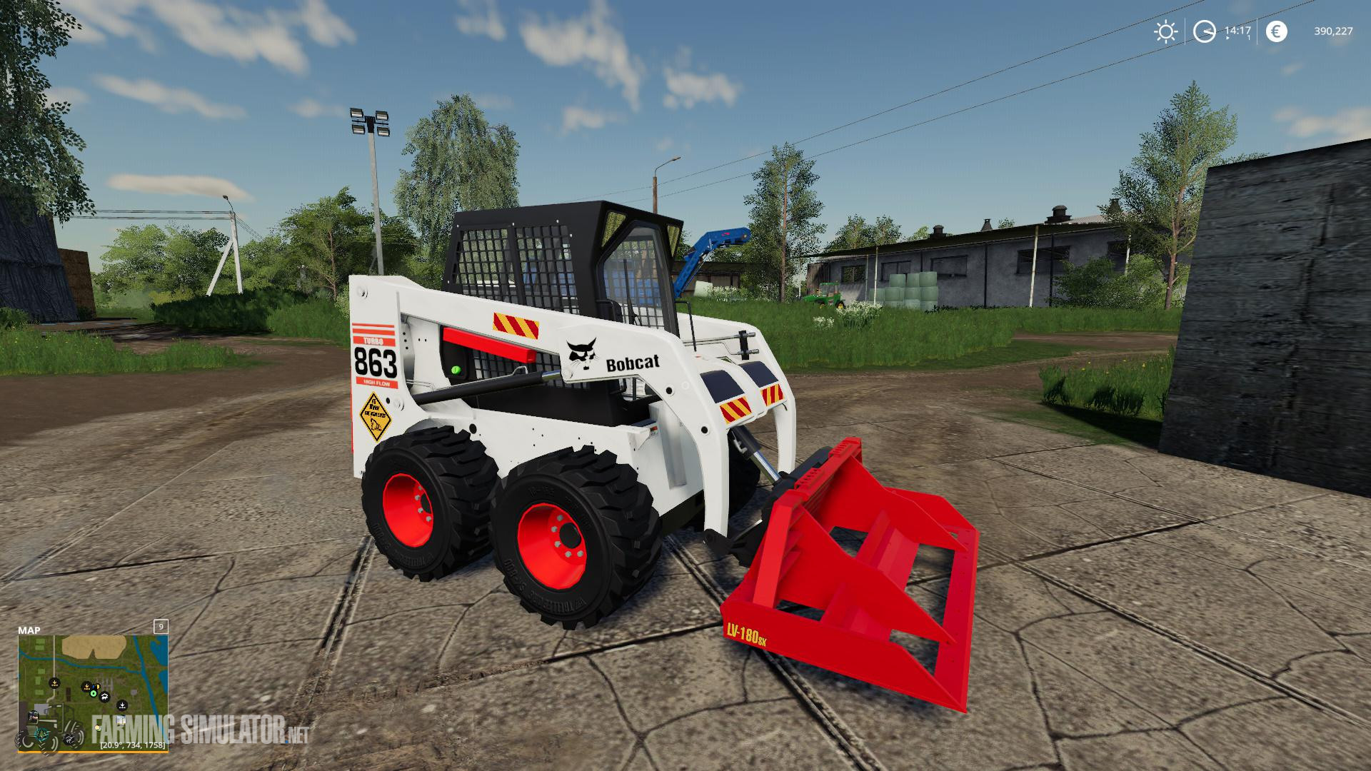 Skid Steer Leveler v 1.0 - FS19 Implements & Tools