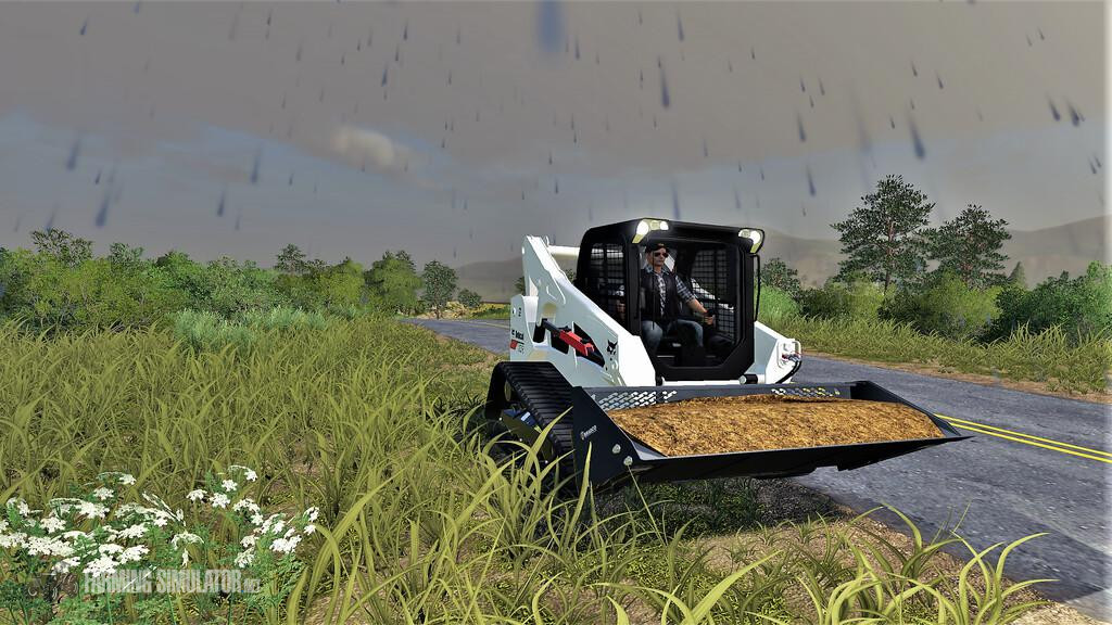 Bobcat T870 Skid Steer V 1.0 - Fs19 Forklifts & Excavators