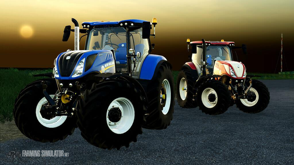 New Holland T7 Series v 1.3 - FS19 Tractors