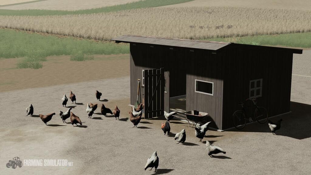 Chicken Coop v 1.0 FS19 Objects