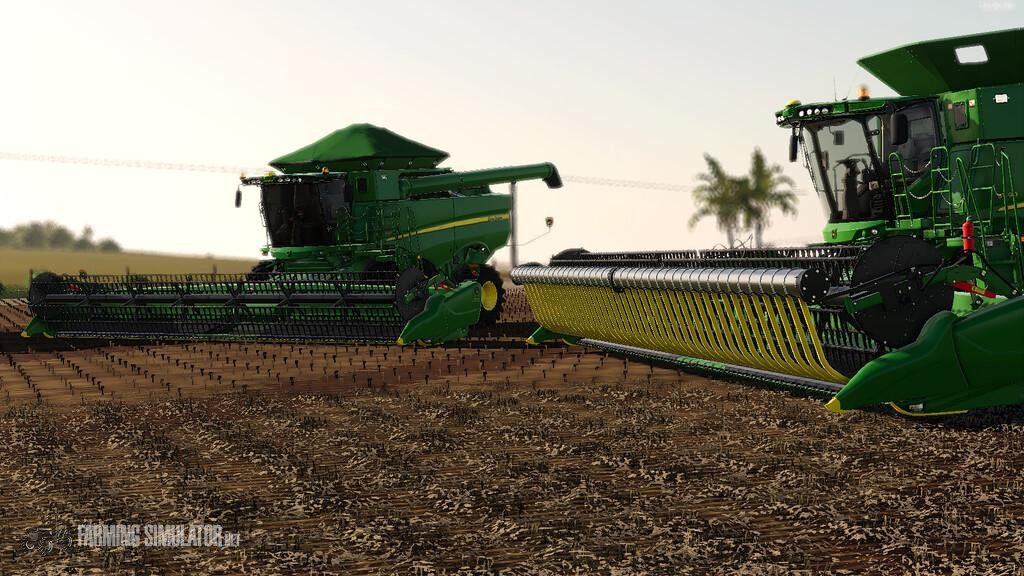 Pack John Deere 700FD v 1.0 - FS19 Combines