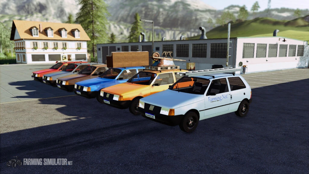 Fiat Uno v 1.0 - FS19 Cars