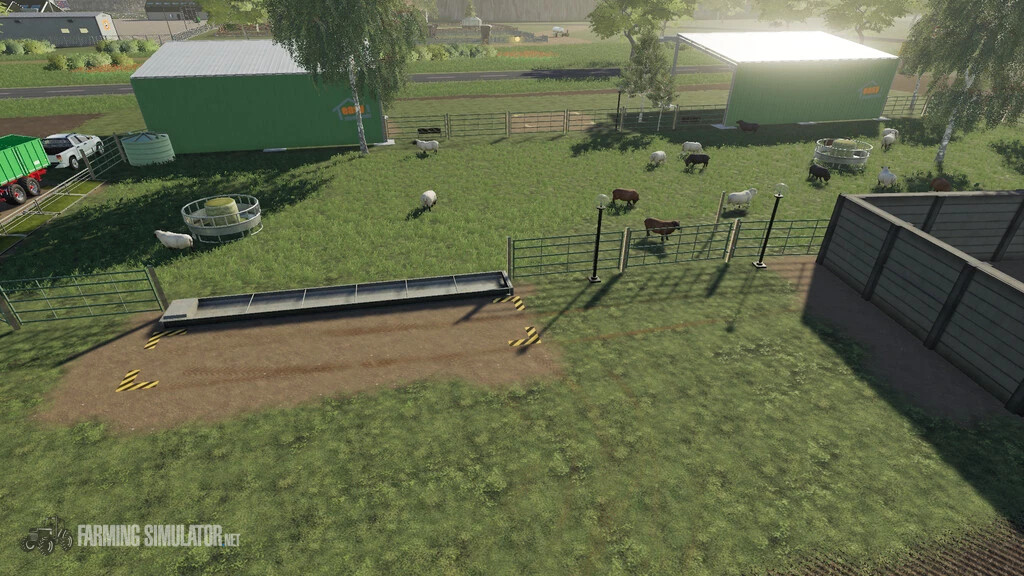 Happy Sheep Farm v 1.0 - FS19 Objects