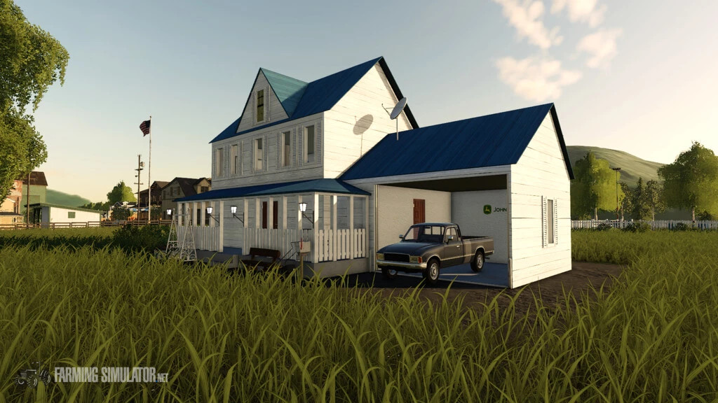 American Richport House v 1.0 - FS19 Objects