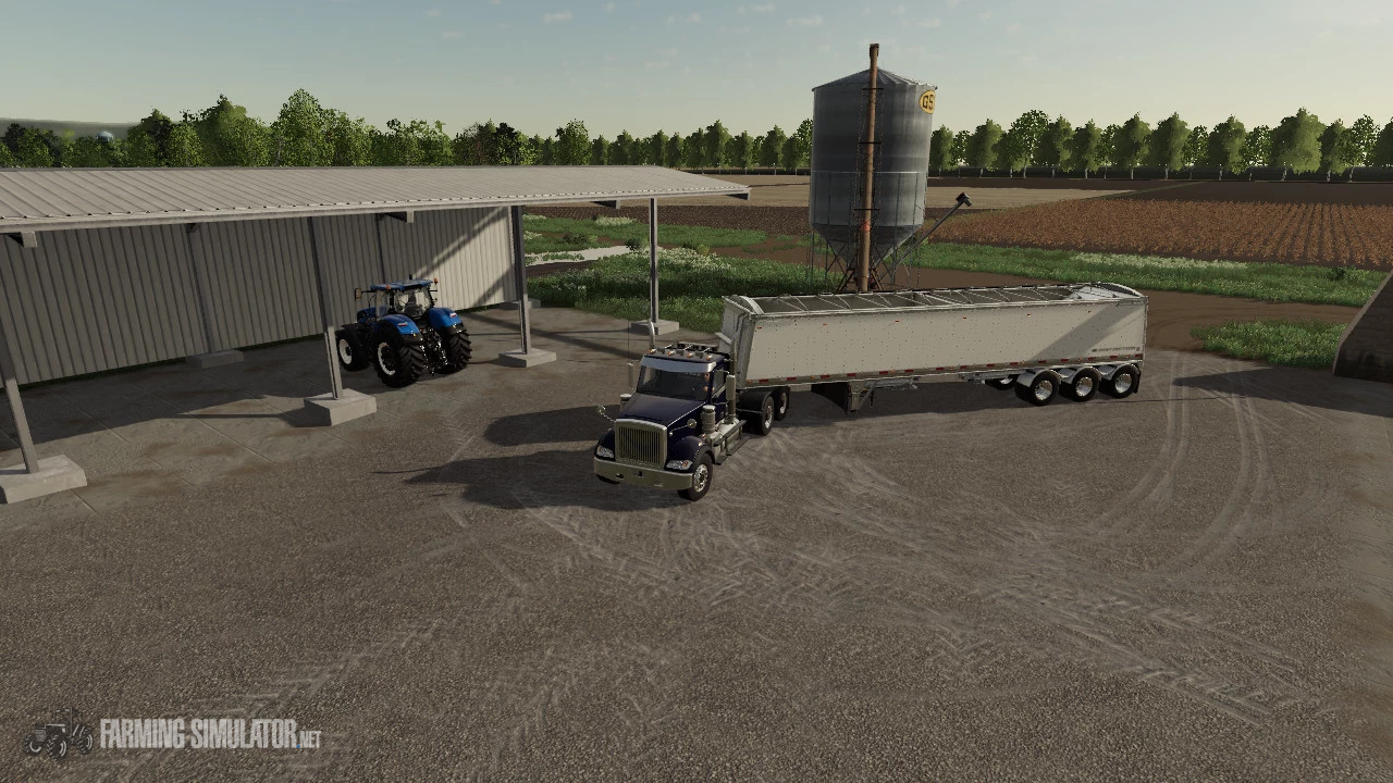 GSI Grain Storage Silo (GtX Script Version) v 1.0 - FS19 Objects