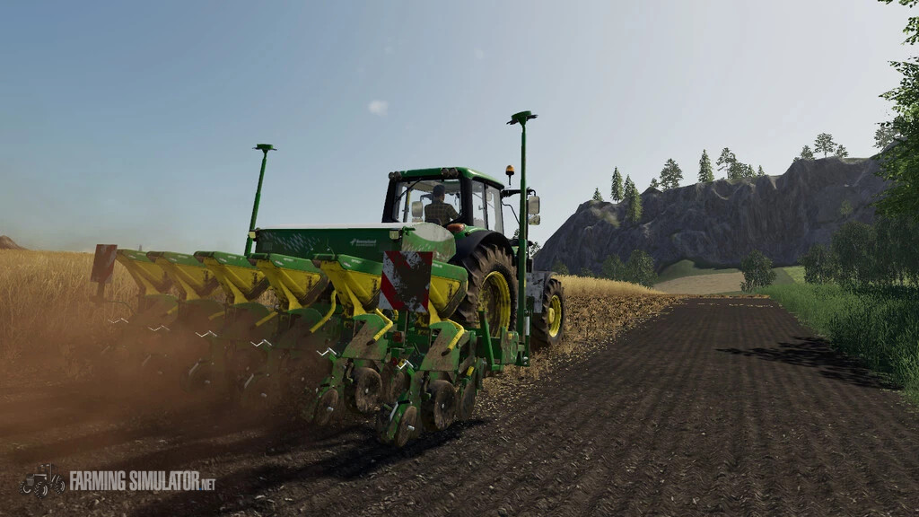 Kverneland Optima V For ALL In-Game Crops v 1.0 - FS19 Implements & Tools