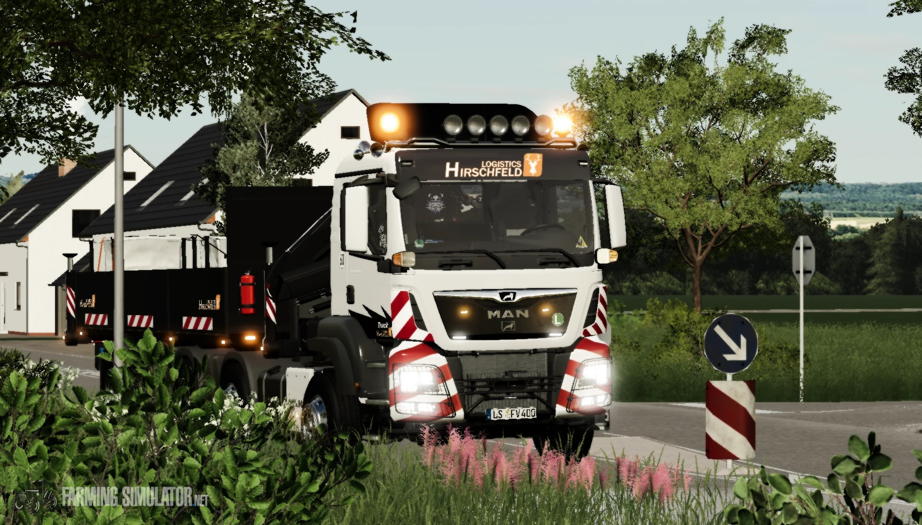 Kamaz Lkw Kran V1000 Landwirtschafts Simulator 22 Mod 5437