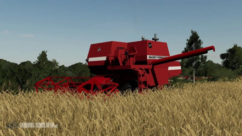 MASSEY FERGUSON 187 v 1.0 - FS19 Combines