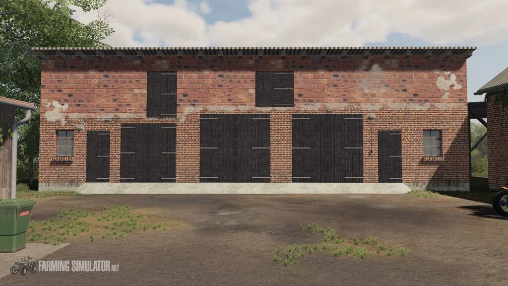 Buildings With A Garage v 1.0 - FS19 Objects