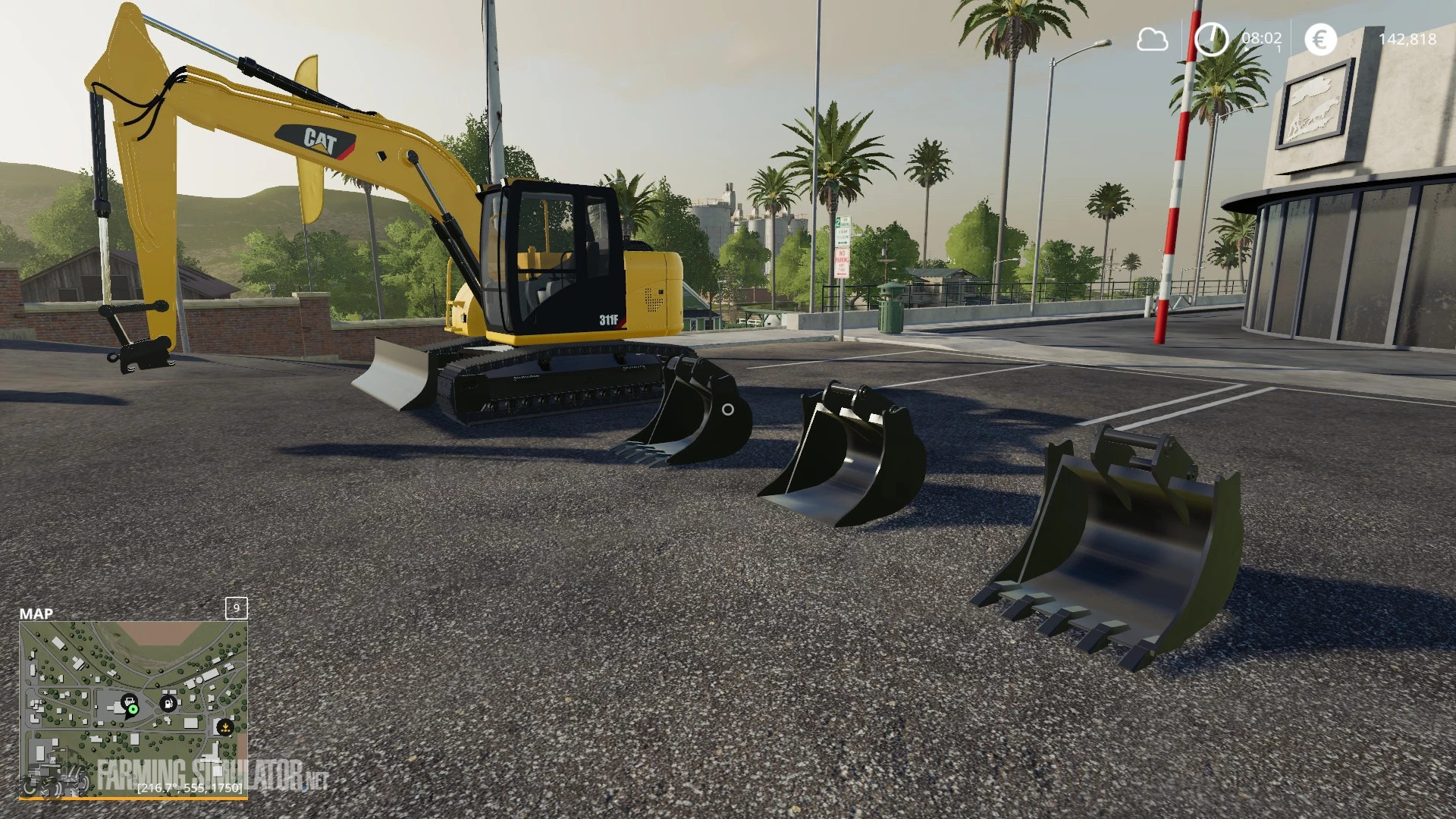 Cat 311F v 1.0 - FS19 Forklifts & Excavators