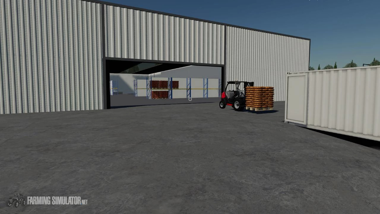 Storage Warehouse V 1.0 - FS19 Objects