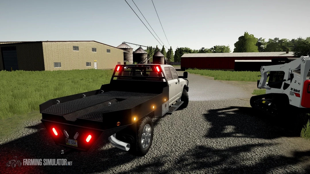 2011 Dodge Ram 3500 SRW Flatbed v 1.0 - FS19 Cars