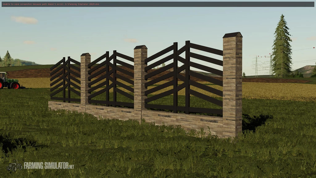 A Pack Of Modern Metal Fences v 1.0 - FS19 Mod Packs