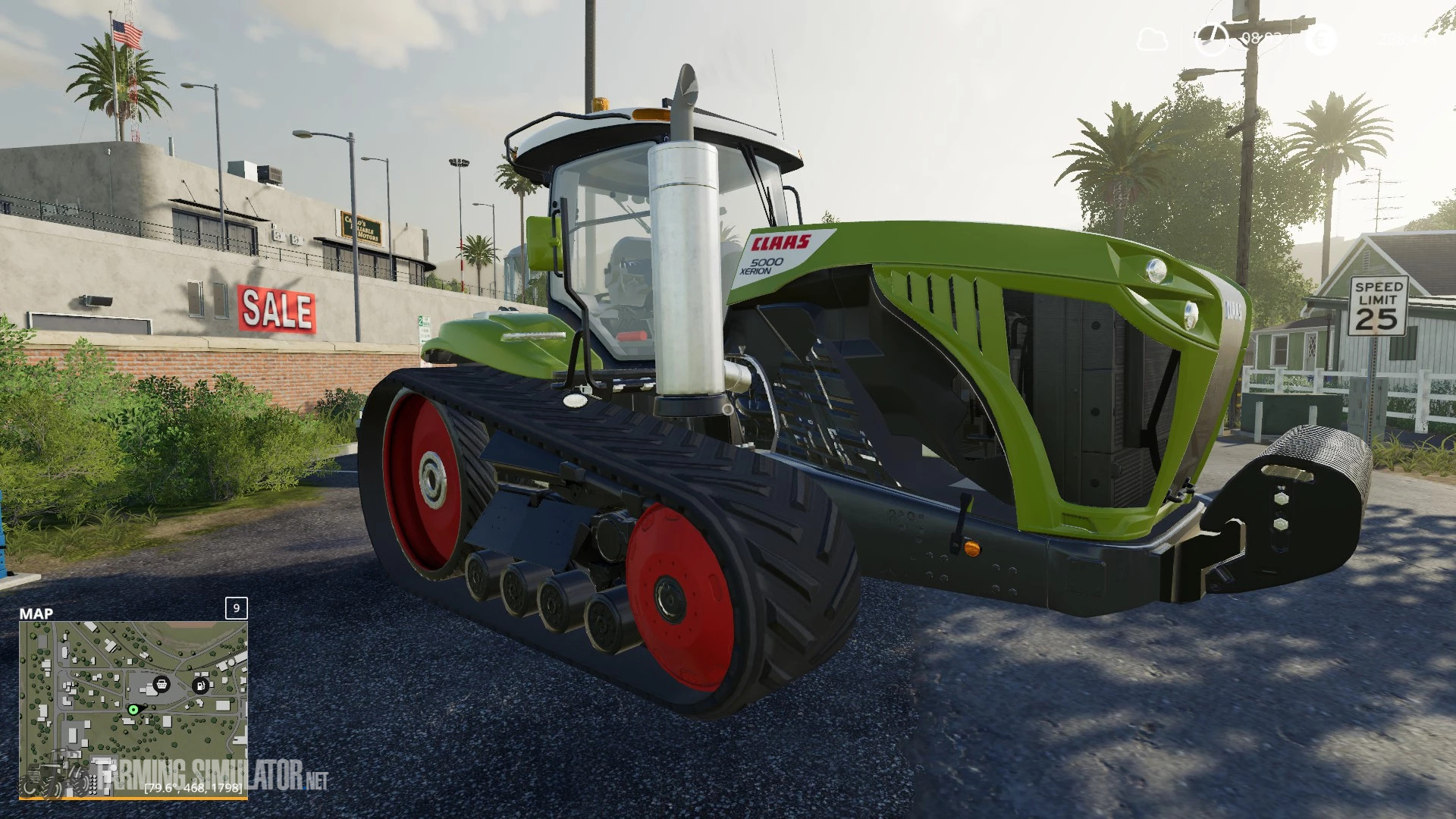Claas Xerion Tracked V 10 Fs19 Tractors 0484