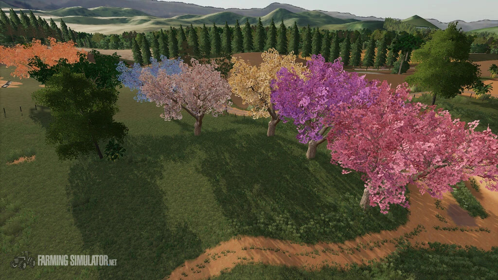 Lapacho Trees V 1.1 - Fs19 Objects