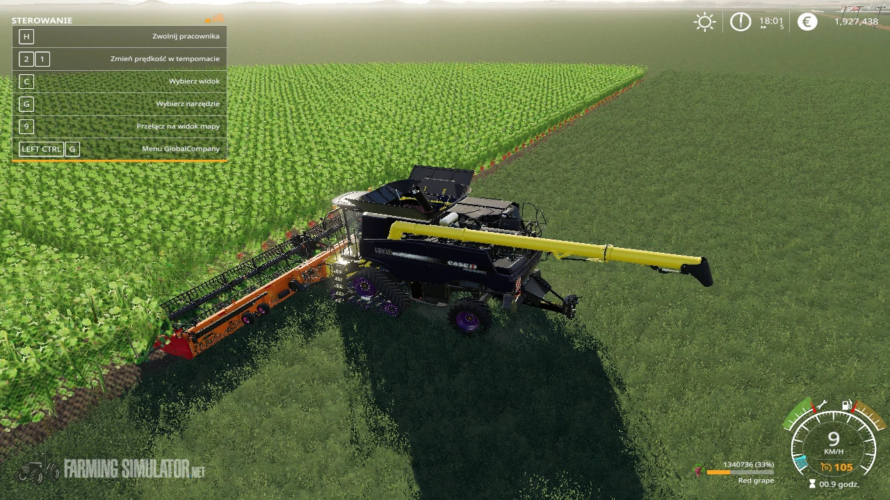 Combine Grape v 1.0 - FS19 Combines