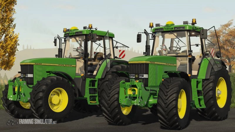 JOHN DEERE 7600 - 7810 v 1.0 - FS19 Tractors