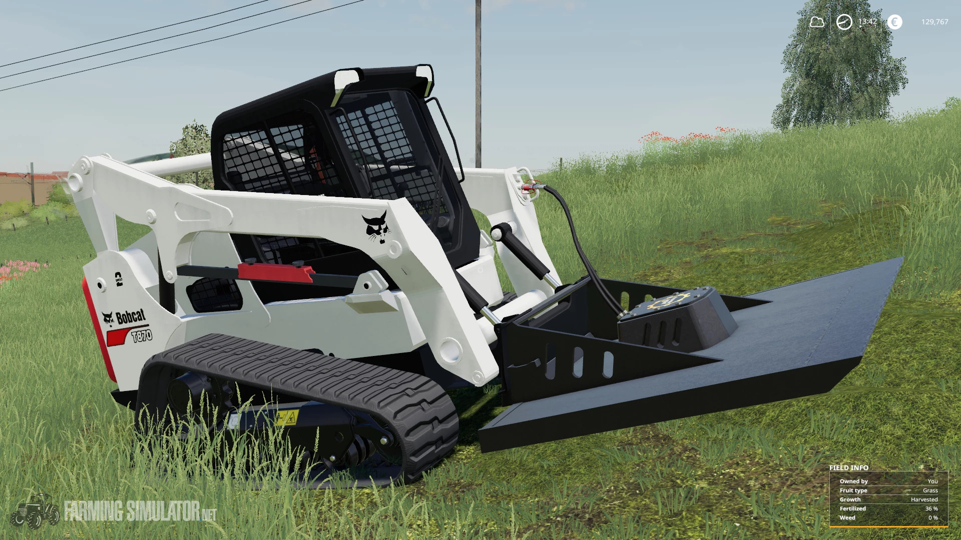 Skid Steer Mower v 1.0 - FS19 Implements & Tools