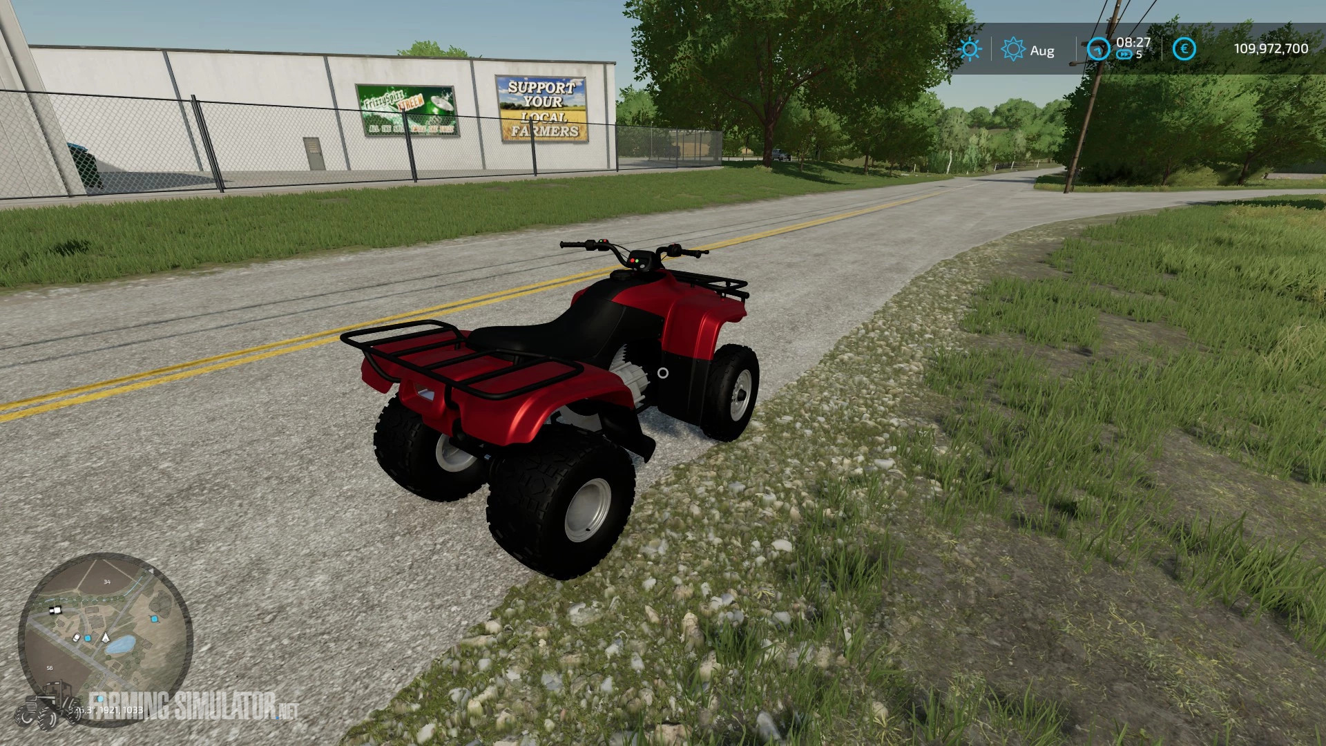 FS22 Honda Fourtrax v 1.0 - FS22 Vehicles