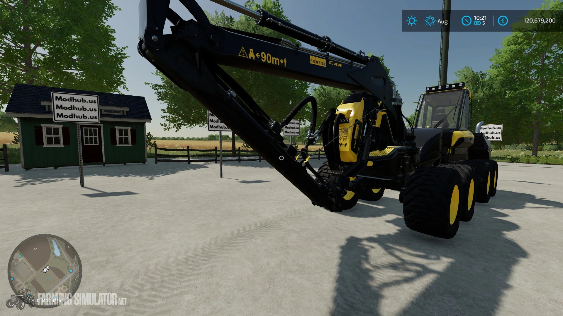 FS22 Ponsse Cobra v 1.0 - FS22 Forklift & Excavator