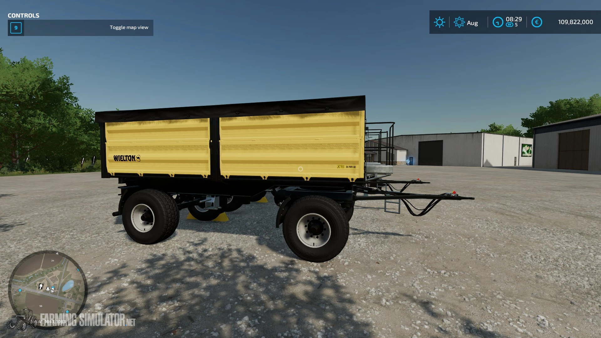 FS22 WIELTON v 1.0 - FS22 Trailers