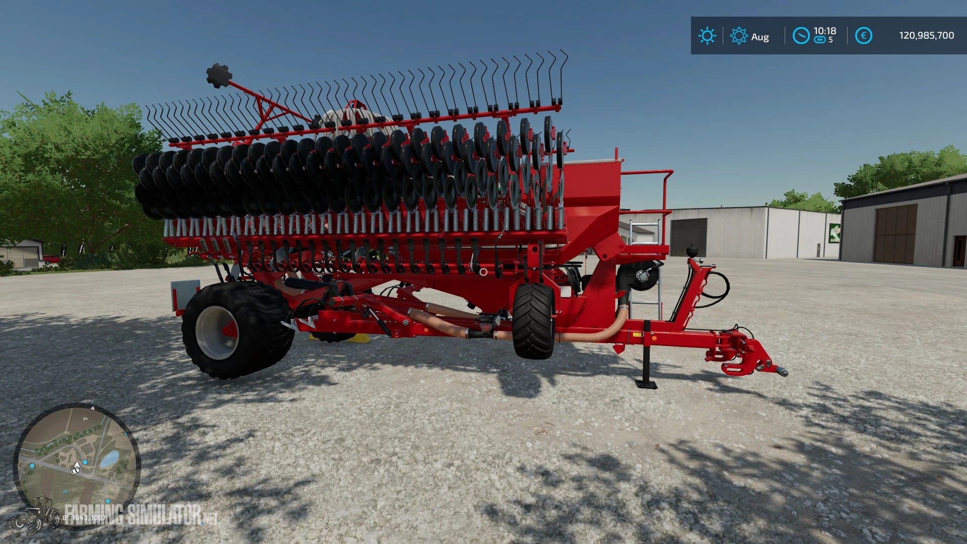 Kverneland DG II 12000 v 1.0 - FS22 Implements & Tools