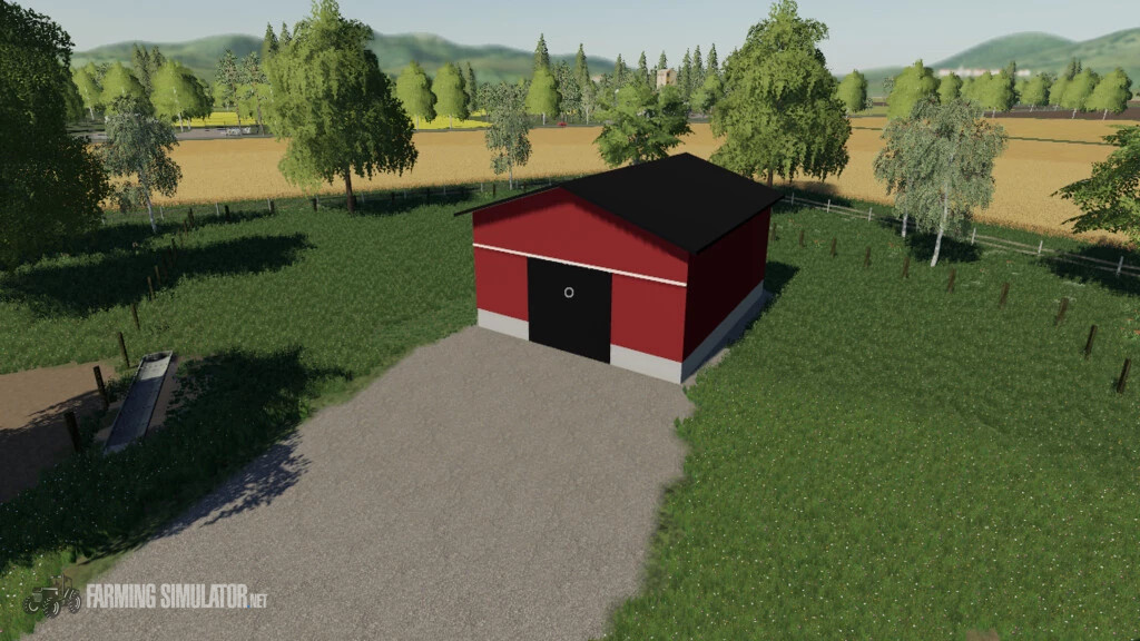 60x120 Machine Shed v 1.0 - FS19 Objects