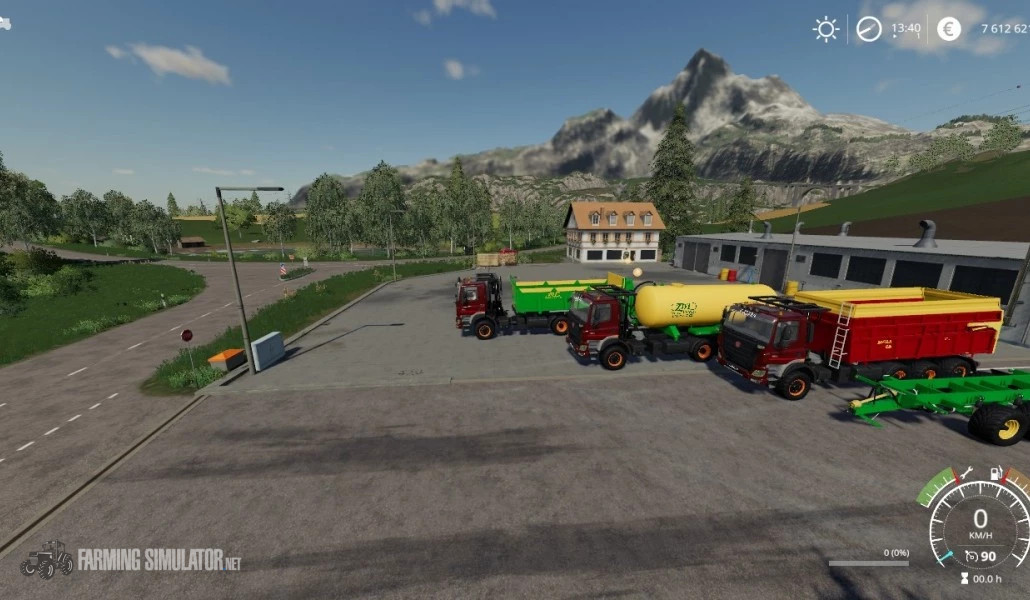 Tatra 8x8 EURO 6 ZDT a ZDT Mega 25 v 1.0 - FS19 Mod Packs