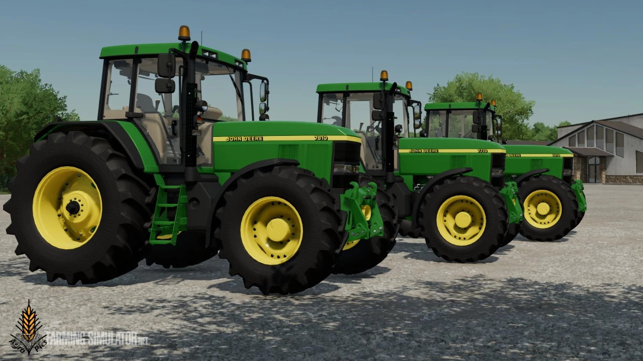 John Deere 7010 series V 1.0 - FS22 Tractors