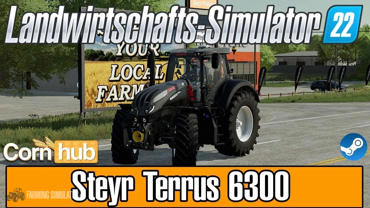 Steyr Terrus Cvt 6300 Dieselmethan V 101 Fs22 Tractors 9835