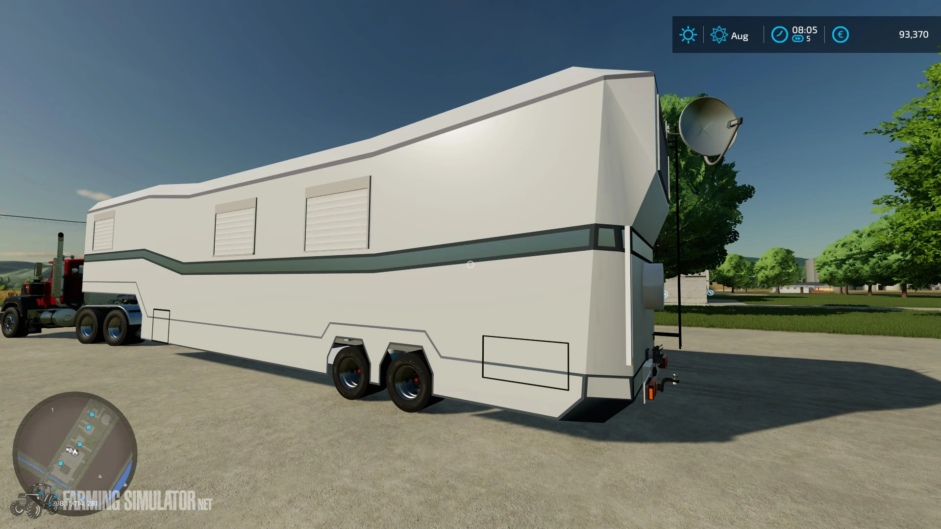 Caravane v 1.0 - Farming Simulator 22 Mods