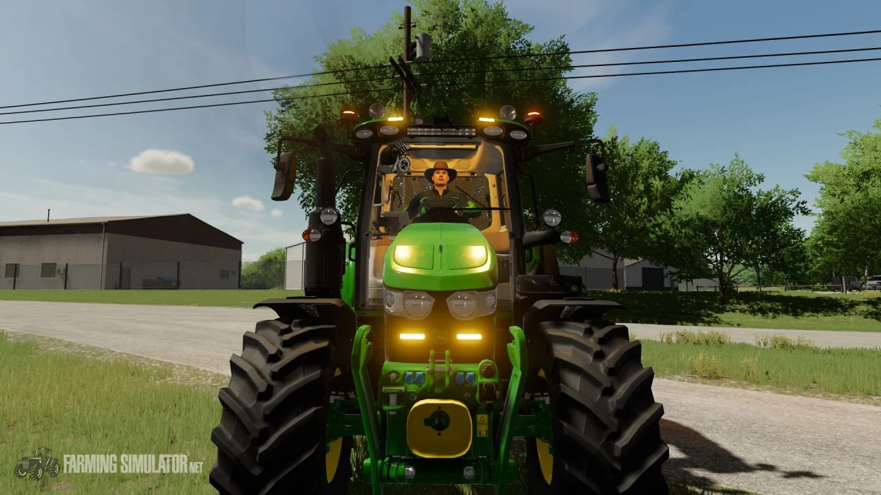 John Deere 6M Series Edit v 1.0 - Farming Simulator 22 Mods