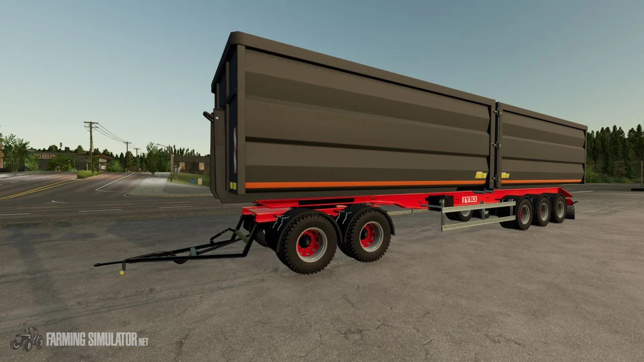 Volvo Hooklift Jyki Trailer Container Pack V 10 Farming Simulator 22 Mods 1518