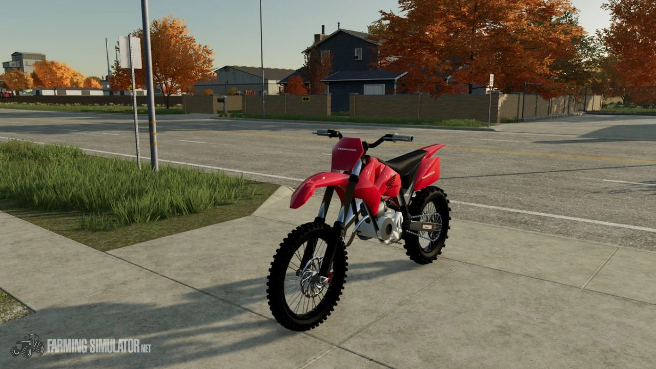 Honda Dirtbike v 1.0 - Farming Simulator 22 Mods